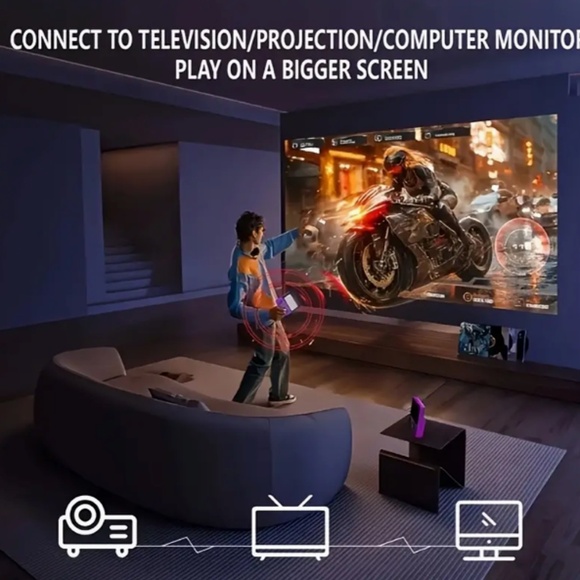 K731 2025 Retro Handheld Game Console 400 Games Built In Rechargeable - Picture 4 of 5